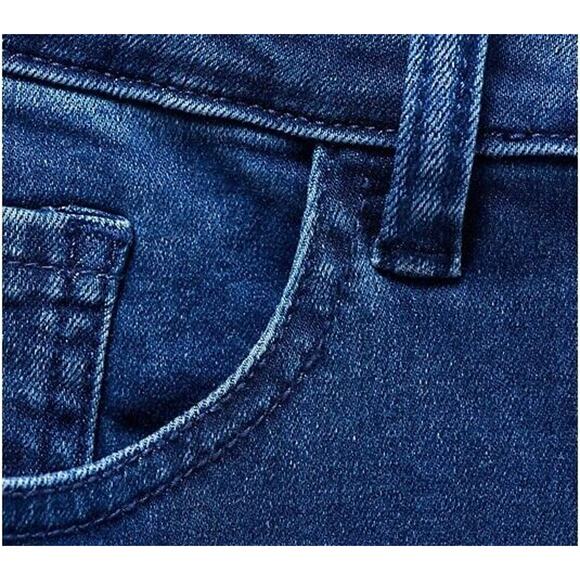 WOMEN WITH CONTROL NEW $60 My Wonder Denim Straight Leg Jean Medium Wash Size 2P - Picture 4 of 4